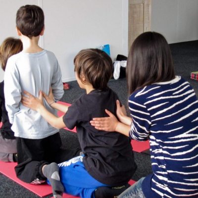 atelier massage parent/enfant